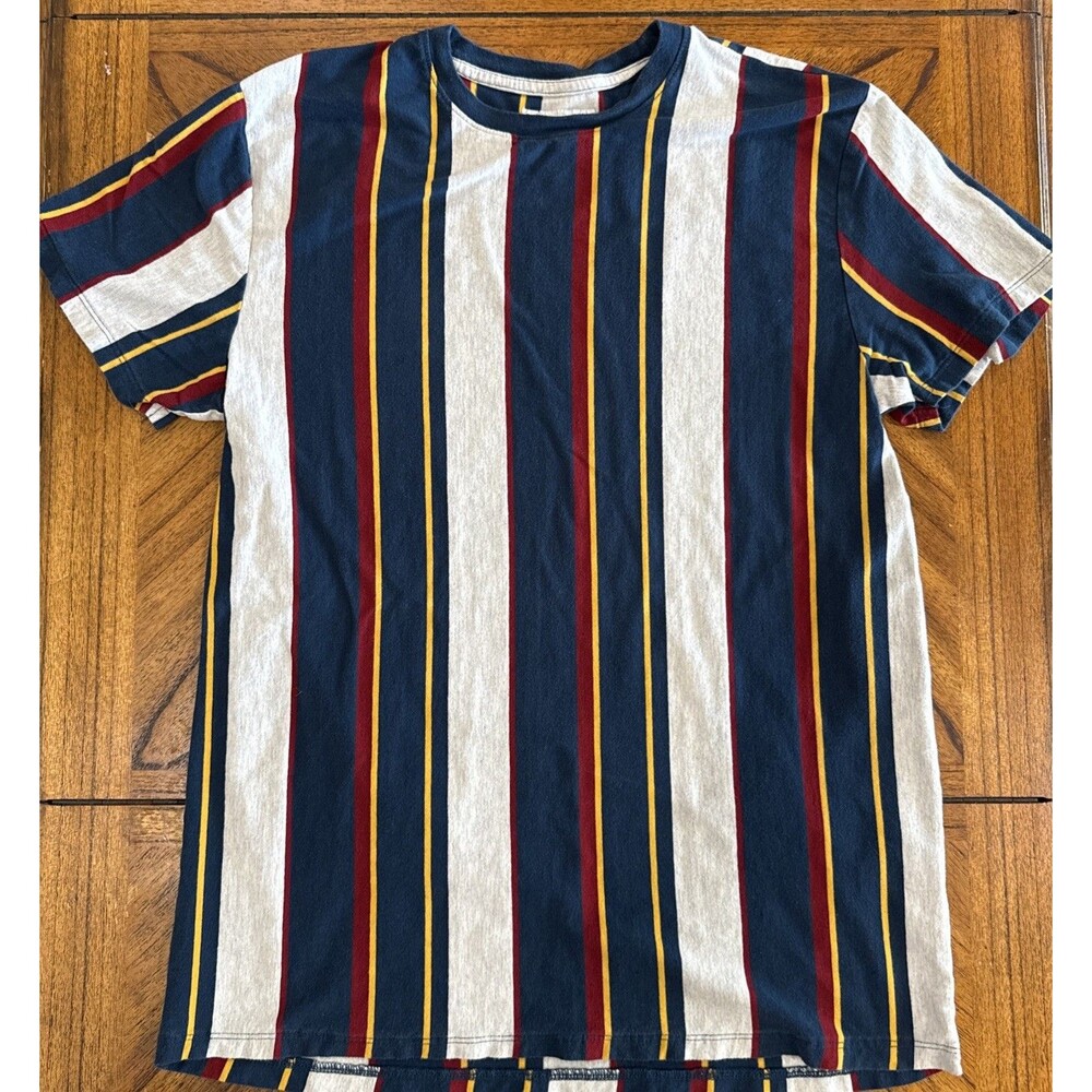 San Francisco Work Shirts Striped TShirt Size XL Good Used Condition
